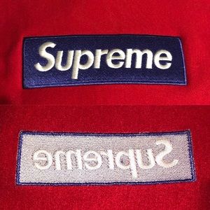 🍕SOLD🍕 supreme red box logo hoodie small